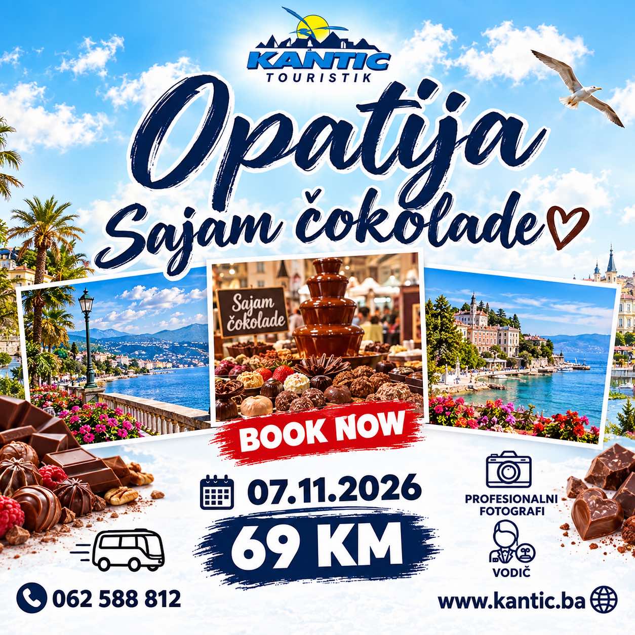 OPATIJA (Sajam čokolade) 07.11.2026