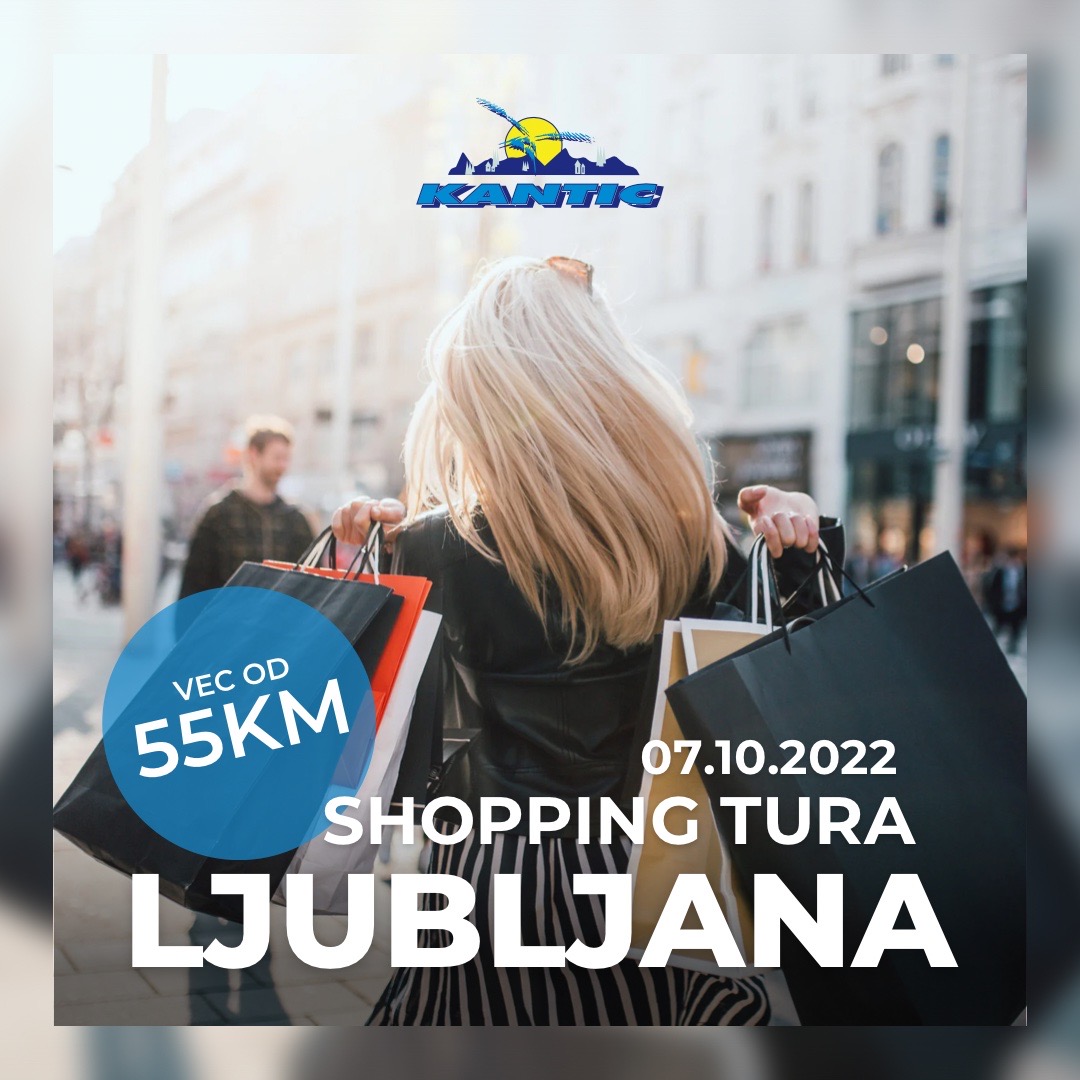 LJUBLJANA-SHOPPING TURA