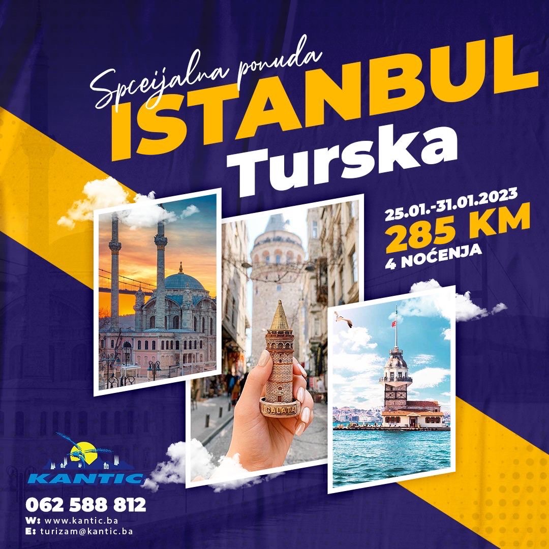 ISTANBUL (7 DANA 4 NOĆENJA)